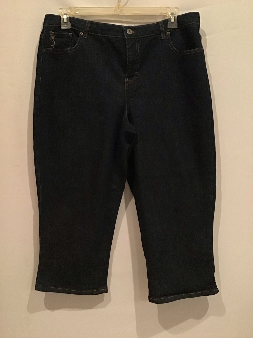Style & Co. Black Cropped  Capris Jeans
